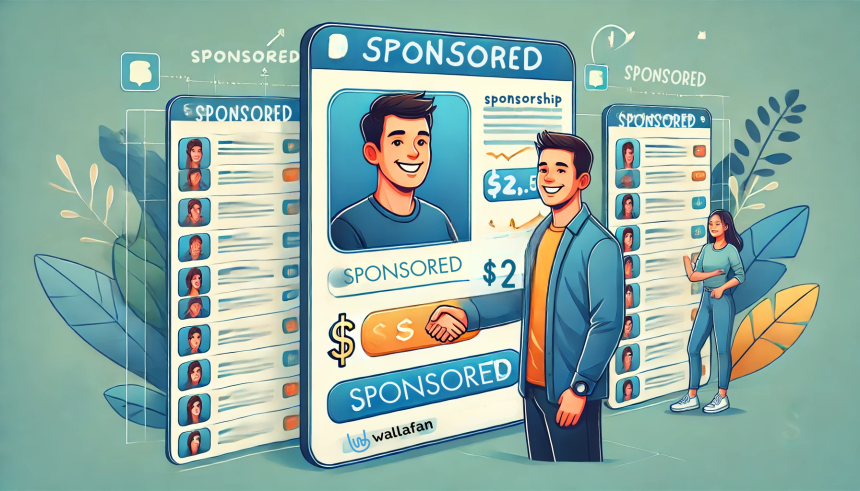 How to Monetize and Grow with Wallafan’s Sponsorship Feature