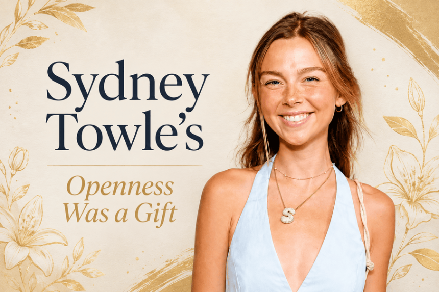 Sydney Towle’s Openness Was a Gift